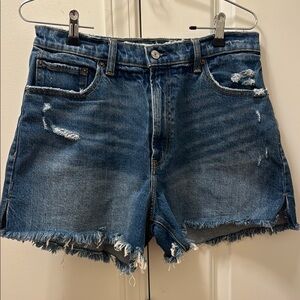 NWT Abercrombie & Fitch High Rise Mom Shorts